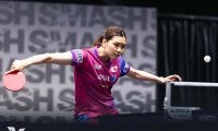 橋本帆乃香、“カットマン対決”制した27歳が振り返る逆転劇　シングルス初の大舞台も上位進出へ「大きなアリーナでプレーしたい」【卓球・USスマッシュ】