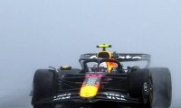 【F1】角田裕毅「雨のシルバーストン」では打つ手なし　フェルスタッペンですらスピンしてしまうほど