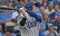 大谷翔平、31号先頭打者HR　131m弾でリーグトップ独走…31歳初アーチ＆球団記録更新、敵地騒然