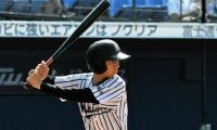 ぐんぐん伸びた打球は3年間の集大成　舞岡・森田選手「悔いはない」