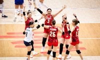 女子日本代表　千葉大会初戦でフランスにストレート勝ち