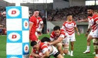 ラグビー日本、ウェールズに連勝ならず　終始リード許す