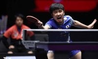 張本智和、台湾エース撃破＆4強入りを振り返る「毎回接戦でタフな試合」　世界1位・林詩棟との大一番には「万全の準備を」【卓球・USスマッシュ】
