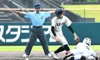 高校2年生の大分舞鶴・甲斐さんが三塁塁審デビュー「自分が冷静に」