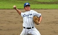 成城学園・小川が完封勝利　1年ぶり公式戦登板、ランニング本塁打も