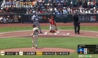 大谷翔平の打席で珍事？ブルペンのドアが開いちゃった！大慌てのスタッフの姿にファンもドキドキ「大丈夫？」「草」