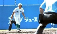 積極的な打撃で二塁打　松山学院・奥迫選手「思いは出せた」