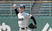 直前にけが、でも「やってやる」　完封に決勝打　玉島商・寺内投手