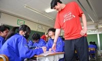 渡邊雄太が未来を考える中学生にエール「成長したからこそ壁にぶつかる」…千葉市で『DREAM HOOP PROJECT』開催