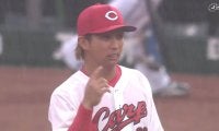 「カープの内野は堅いな」広島・羽月隆太郎、ホットコーナーを襲う強烈打球をダイビングキャッチ！スーパープレーにファン歓喜