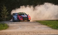 WRCエストニア：初日のSS1を終え、ヒョンデのティエリー・ヌービルがトップ、勝田貴元は1.4秒差の6番手