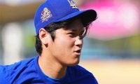 大谷翔平のことが「めっちゃ好きやん」　笑顔で駆け寄る201cm超新星…“胸熱”再会に感涙