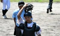 捕手一筋で投手陣を支えた　好機で適時打の鹿児島情報・浅松幸宏選手
