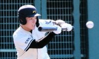 初回に初球スクイズ「小技は鍛えてきた」　松商学園・小林嶺太選手