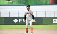 緩急とスライダーが武器、強豪相手に試合つくる　学法福島の清水投手