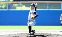 無死満塁のピンチで直球勝負　高知東工・西村投手「ギアを入れた」