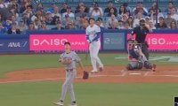 もうワケわからん！大谷翔平、爆速弾丸ライナーで“異変”「ドン引き」「そりゃビビる」相手投手の被弾リアクションが話題に