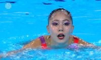 17歳の“かぐや姫”世界水泳AS、日本のホープ・比嘉もえがソリストとして世界デビュー「斜めに5回転もするんです！」と解説仰天の高難度演技