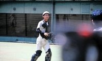 厳しいコースを徹底し「絶好調」２投手をリード　大垣北・鹿野捕手
