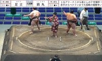 「頑張れ土俵」「私8人分」合計420キロ、超重量対決の衝撃光景にざわめき「なんかかわいい」の声も