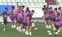 ラッシュフォードは“バルサ流チューブ練習”にまだ戸惑い？ ヤマルやペドリなどがヴィッセル神戸戦へ調整【来日バルサ】