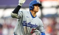 大谷翔平、2試合ぶり38号ソロ　MLB全体トップまであと1本　今季10本目の先頭打者弾　174キロ驚愕アーチに敵地騒然