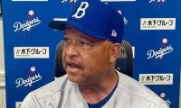 38号先頭弾の大谷翔平をド軍監督は評価　3打席三振も「ボール球を追いかけていない」