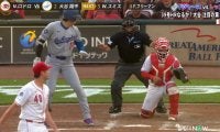 大谷翔平、4連続三振でも変わらない“一瞬の配慮”…ファールで爆速謝罪→キャッチャーも胸を叩いて応えるひと幕