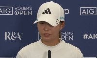 19年覇者・渋野日向子は105位「ちょっと体が固まっているなという感じ」