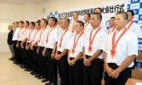 「最後まで全力プレー」　、高山主将が決意、高知中央で壮行会