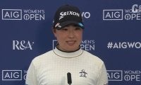 竹田麗央は3打差2位　寒さで前日より飛距離減も「上手くアジャストできた」