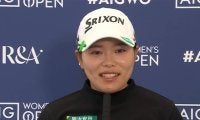 勝みなみが4位タイ急浮上　3打差追う最終日は「上を目指して頑張りたい」