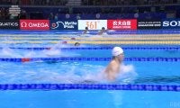 どこから浮上した！？世界水泳・男子200m平泳ぎ、中国代表の“端っこコース完全攻略作戦”がスゴイ…解説者あ然「見えなかった」