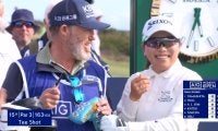 【動画】勝みなみは3つ伸ばして2位　4番ではグリーン外からパターでねじ込んでナイスパーセーブ