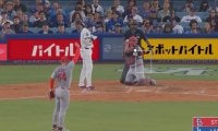 ウソでしょ！？ 大谷翔平に“疑惑の判定”「ありえない」「酷すぎる」まさかのジャッジ… しばらく動けなくなる