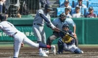 仙台育英、四回4得点　大会第1号本塁打も　鳥取城北は無得点
