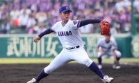 金足農・吉田大輝が先制点許す…自己最速更新の147キロ計測も変化球捉えられる【25年夏甲子園】