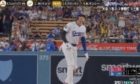 カメラが追えないスピード…大谷翔平がしれっと盗塁していた瞬間「あっさり盗塁w」「余裕のセーフ」