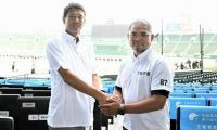 叡明「終盤に一気」津田学園「接戦に」甲子園で対戦の両監督が対談