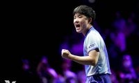 張本智和、日本開催初陣での勝利に「1勝を届けることができて嬉しい」　2回戦はパリ五輪因縁の相手も8強誓う【WTTチャンピオンズ横浜】