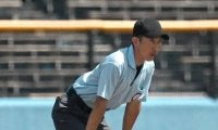 甲子園で審判　静岡・掛川の会社員、石山和彦さんが憧れの大舞台