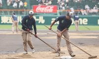 神整備再び！阪神園芸、わずか30分の整備で試合再開へ！【2025年夏高校野球】