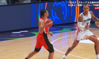 超高速！ 日本逸材ガードの“神パス”が「河村勇輝みたい」「タイミングがバッチリ」ハーパージュニアが待望の出番で輝いた瞬間【バスケ代表】