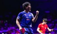 エース張本智和が世界王者撃破の『秘策』を明かす「武器のチキータ」を封印し歴史的V【卓球 WTT横浜】