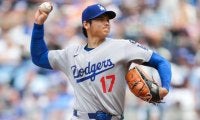 大谷翔平、悔し…5回途中で降板　ドジャース移籍後初勝利はならず　トラウトとの対決では2三振奪う
