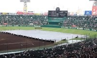 消えた豪雨の跡…甲子園で起きた“神業”「感動」「芸術的」　NHK中継に思わずツッコミも