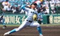 山梨学院の超大型右腕は完成度も高い！ストライク先行の投球で6回途中、わずか58球、無失点の快投