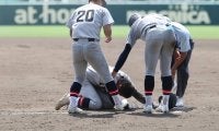 仙台育英・吉川が号泣、沖縄尚学の怪腕から川尻が3安打3打点も勝利に届かず【25年夏甲子園】
