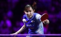 早田ひな 中国の世界3位・陳幸同に5度目の挑戦も及ばず敗北。日本女子は8強で終戦【卓球 WTT横浜】