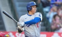 「フェンス直撃かと…」大谷翔平44号に騒然　異次元打球にファン唖然「19度はえぐいって」